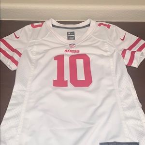 Women’s 49er quarterback jersey!